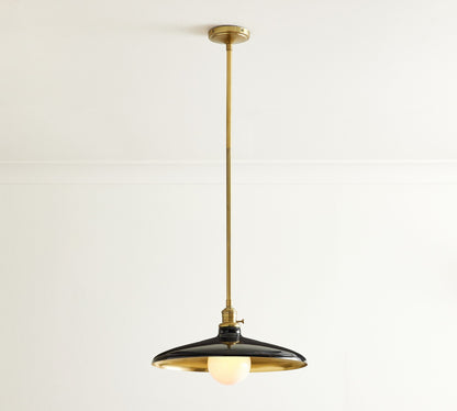 Forvara Metal Pole Pendant Light - Farmhouse Style Adjustable Island Lighting