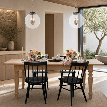 Sterling Minimalist Glass Pendant Collection - Vintage Brass Lighting Design