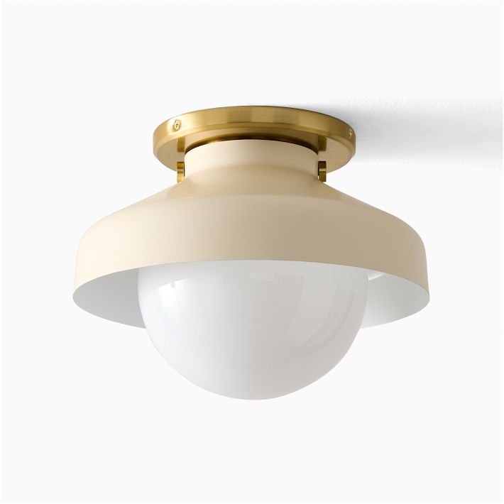 Hanton Modern Flush Mount Ceiling Light - Metal Minimalist Fixture for Home