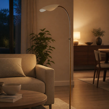 Shella Artistic Floor Light – Elegant Arched Design for Bedroom or Living Room