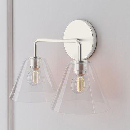 Conica Cone Wall Sconce - 1, 2, 3-Light Modern Glass Lighting