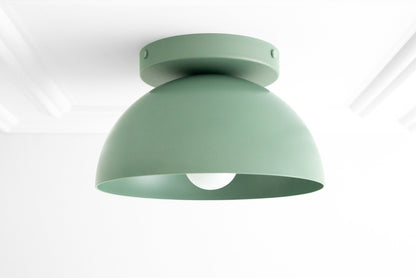 Metio Dome Minimalist Ceiling Light Modern Design for Bedrooms & Hallways