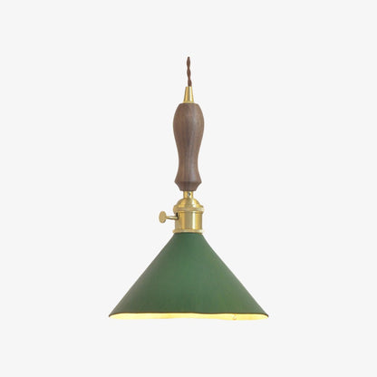 Modern Minimalist Leather Shade Pendant Light