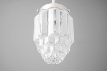 Tierlux Glass Pendant Light - Art Deco Globe Design
