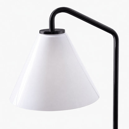 Conica Skulpturale Kegel-Tischlampe – Moderne Glasbeleuchtung für Schlafzimmer oder Schreibtisch