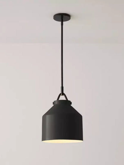 Skandinavisch Metallstange Glockenform Pendelleuchte