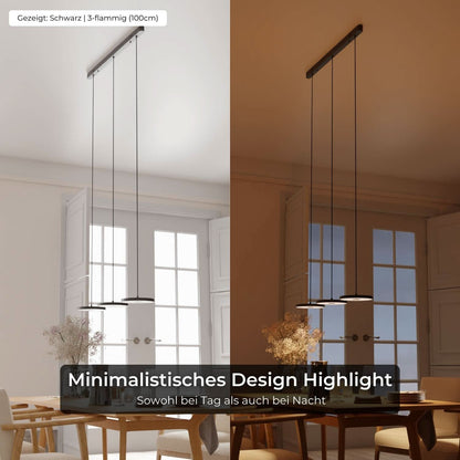 Minimalist Round Flat Evanos Pendant Light