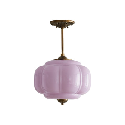 Eloise Pendant Light - Vintage Milk Glass Pendant Light