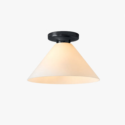 Conica Cone Flush Mount – Glas-Deckenleuchte für moderne Räume