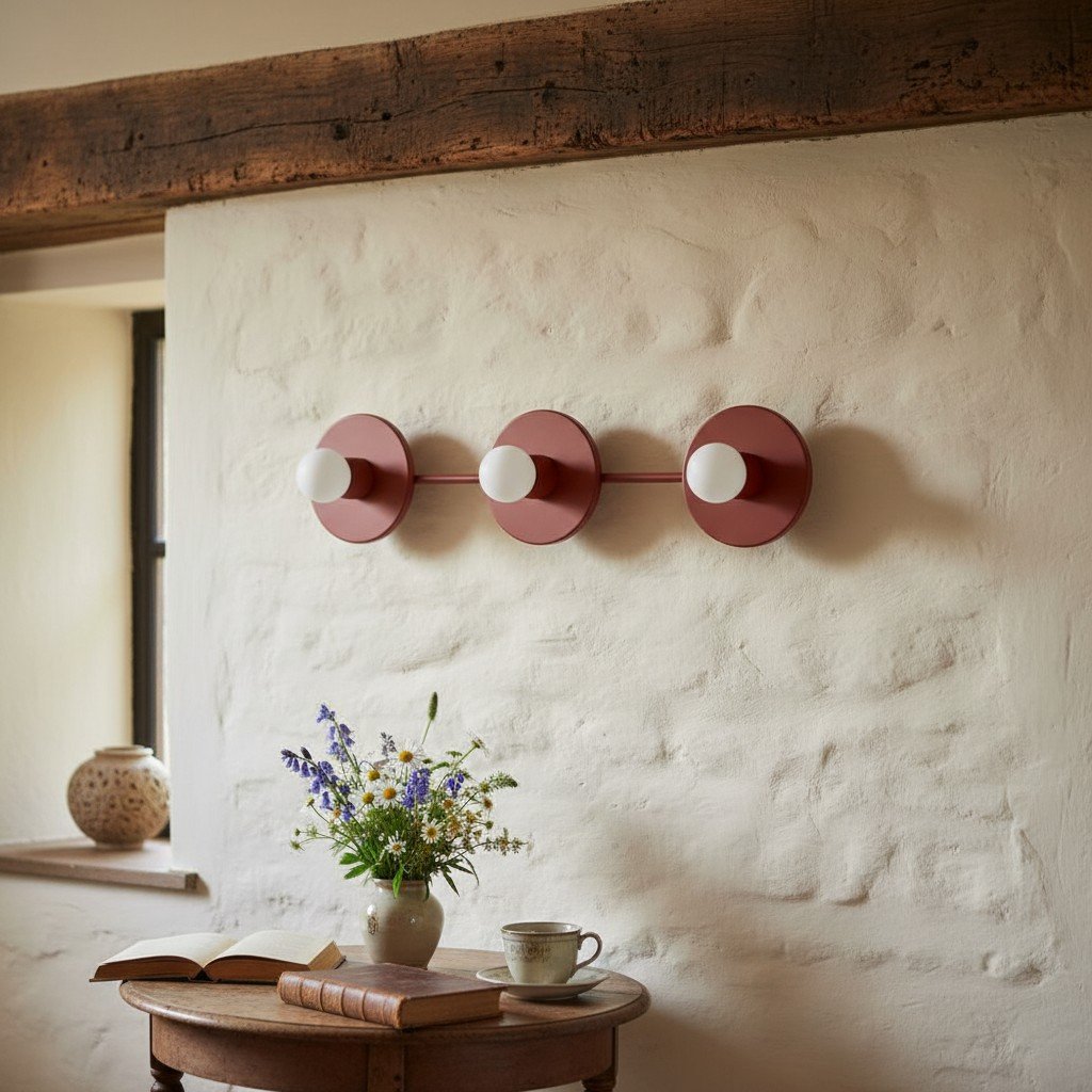 Radiro Globe Modern Spherical Glass Vanity Light – Minimalist 3-Light Fixture for Bathrooms