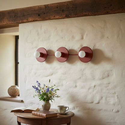 Radiro Globe Modern Spherical Glass Vanity Light – Minimalist 3-Light Fixture for Bathrooms