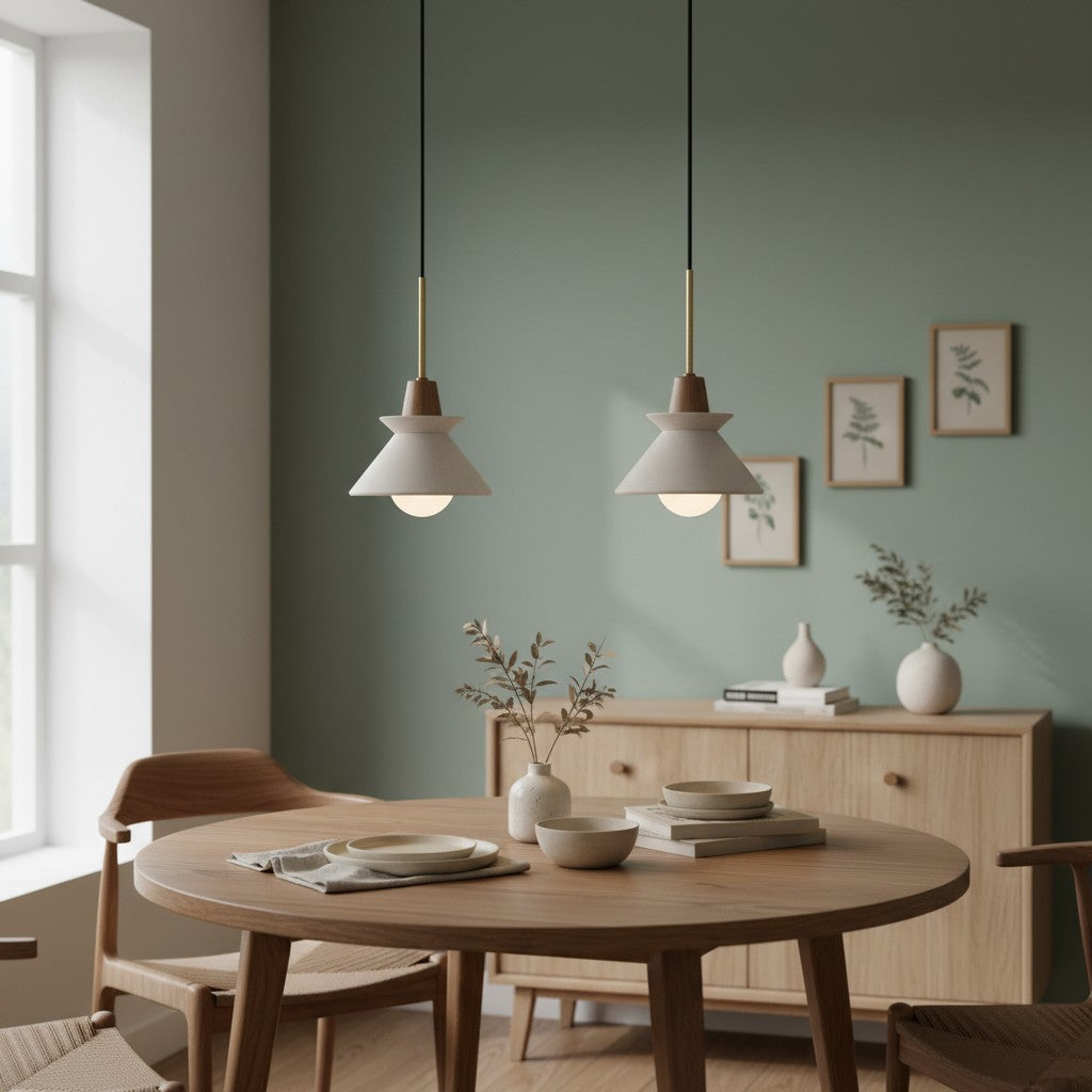 Halotaper Minimalist Tapered Pendant Lamp – Contemporary Decorative Lighting for Home