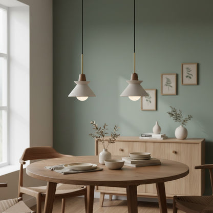 Halotaper Minimalist Tapered Pendant Lamp – Contemporary Decorative Lighting for Home