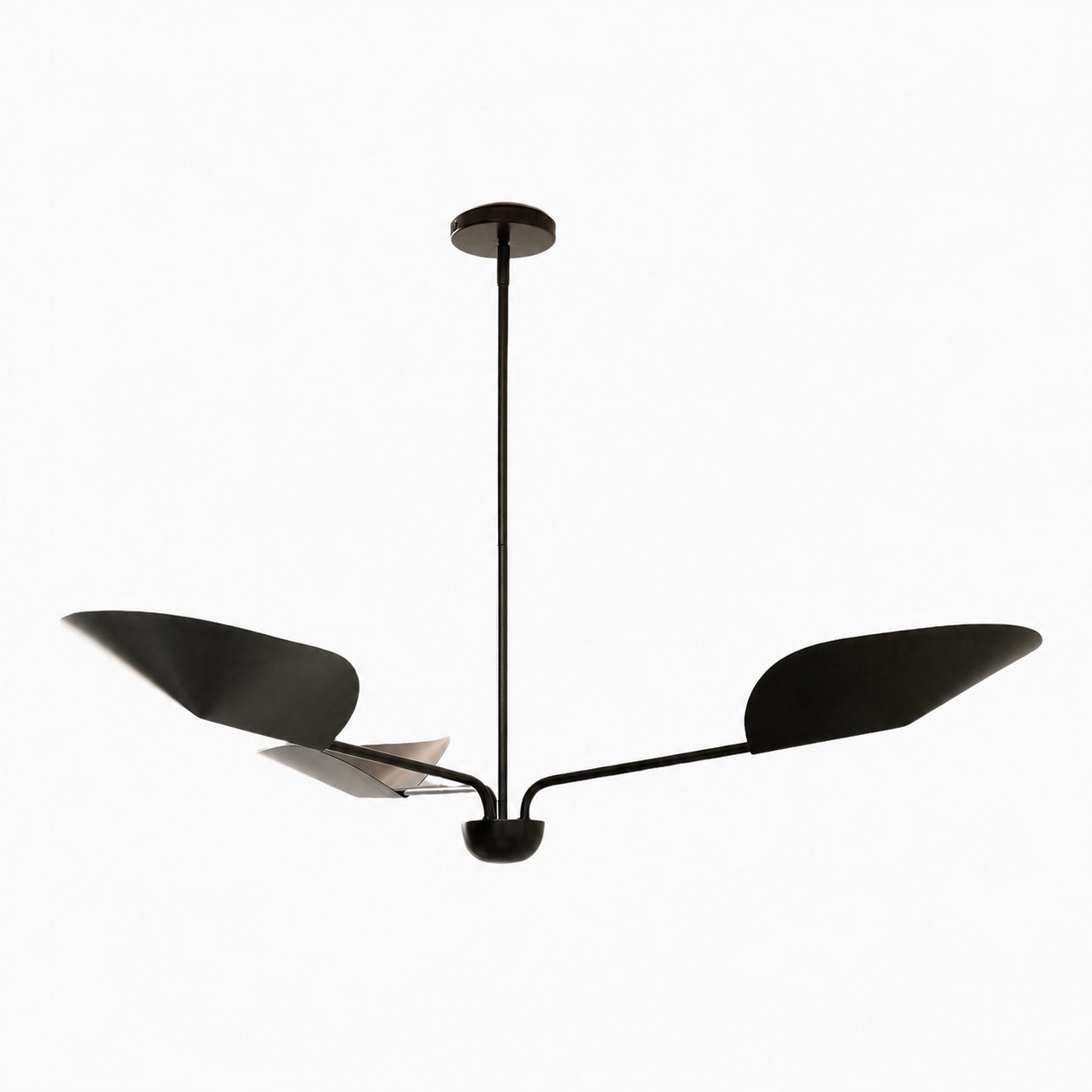 Kronleuchter aus Lutal-Bronze – Modernes Design mit monochromer Oberfläche