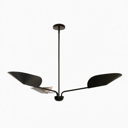 Kronleuchter aus Lutal-Bronze – Modernes Design mit monochromer Oberfläche
