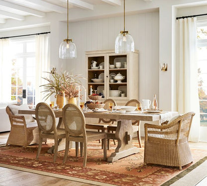 Auria Metal Brass Pendant Lighting - Vintage Finish with Glass Shade