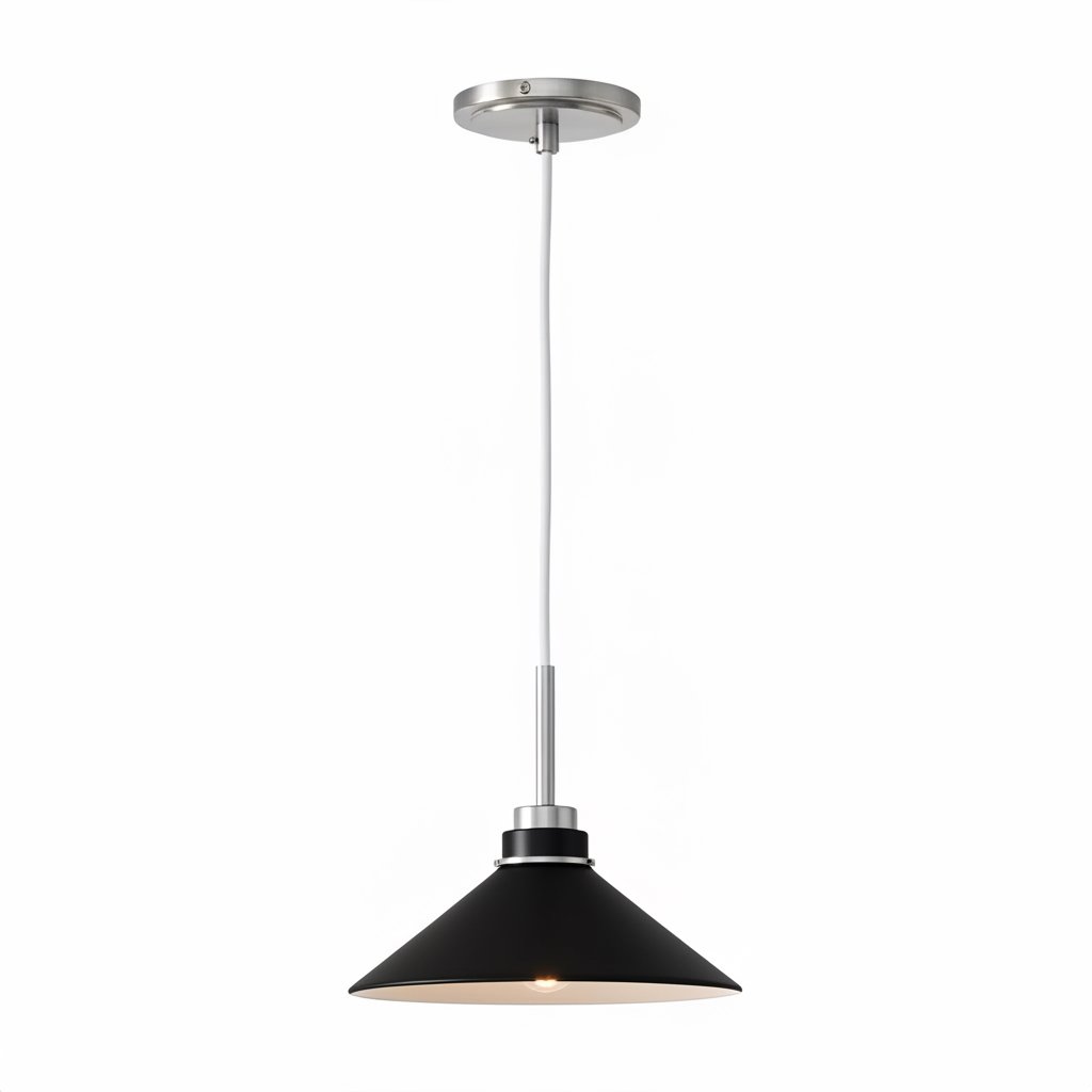 Aurenza Modern Farmhouse Pendant Light - Adjustable Shade for Warm Ambiance