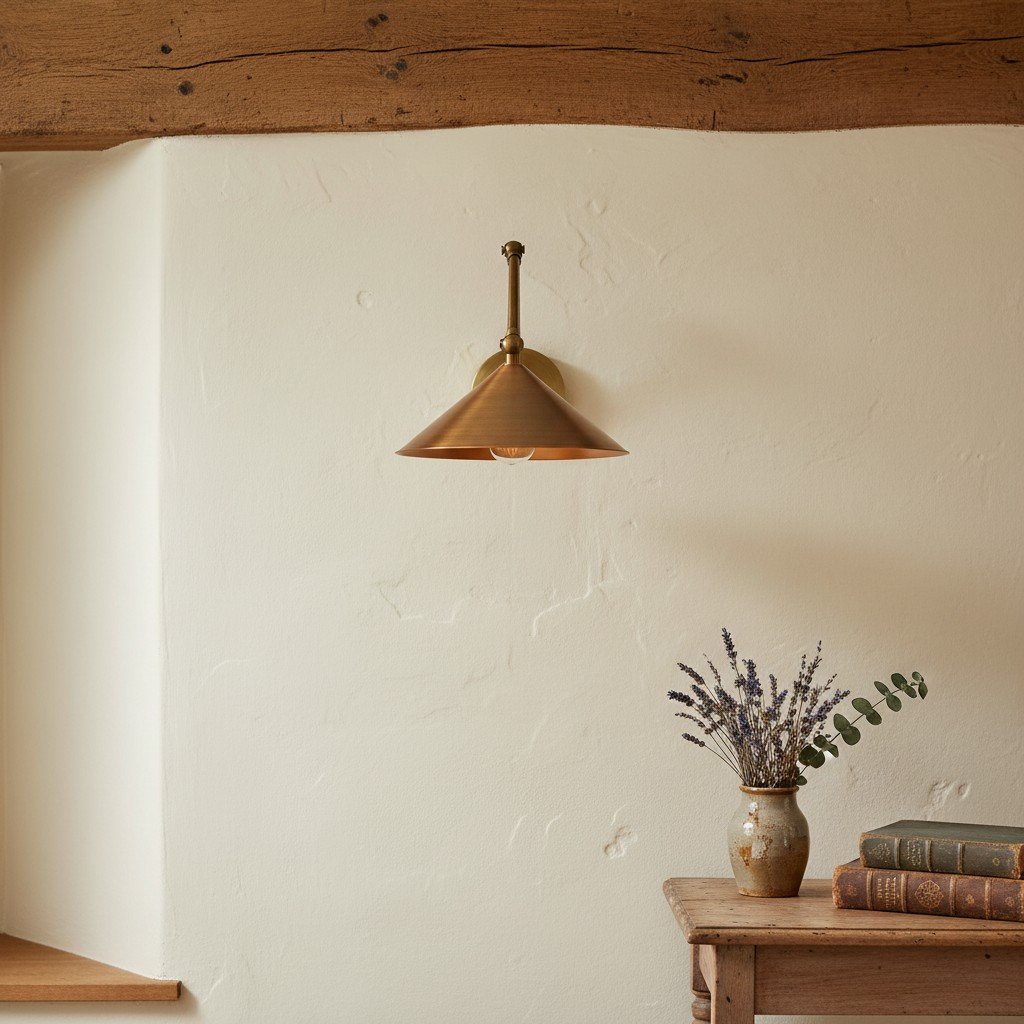 Conique Meta  Adjustable Wall Sconce - Vintage Industrial Light
