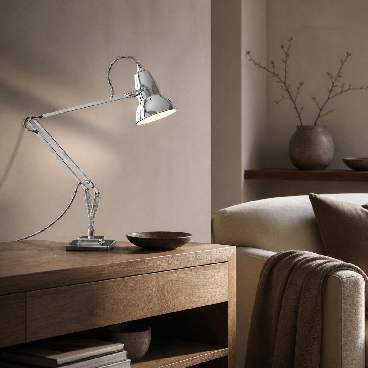 Modryx Vintage Adjustable Desk Lamp – Industrial Task Light for Home Offices