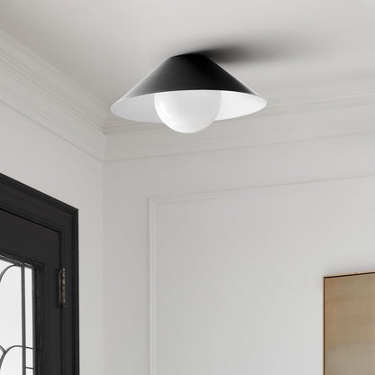 Brivana Semi-Flush Ceiling Light – Minimalist Design for Bedrooms & Living Rooms