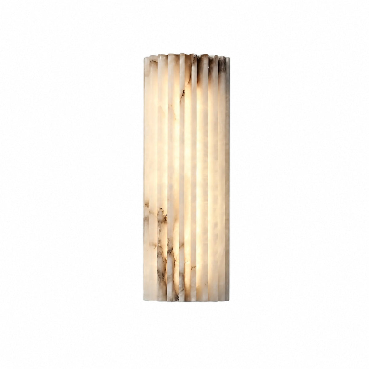 AlaVelle Contemporary Alabaster Wall Lamp – Minimalist Wall Light for Bedrooms and Hallways