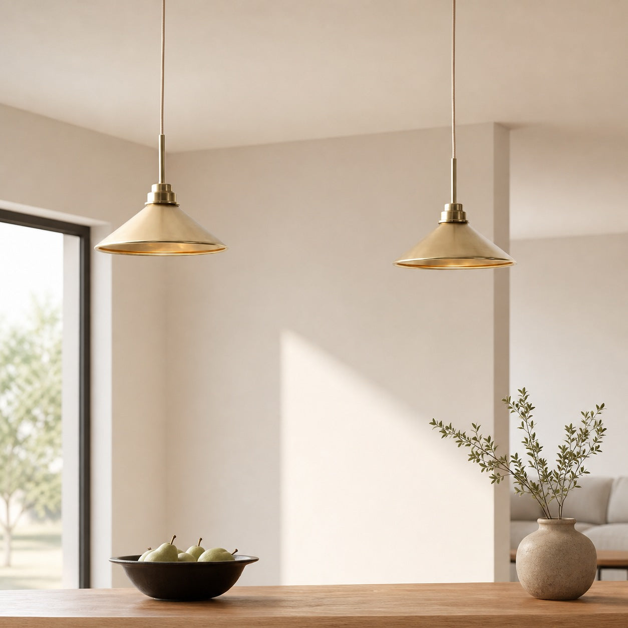 Aurenza Pendant – Minimalist Farmhouse Pendant Lamp for Modern Interiors
