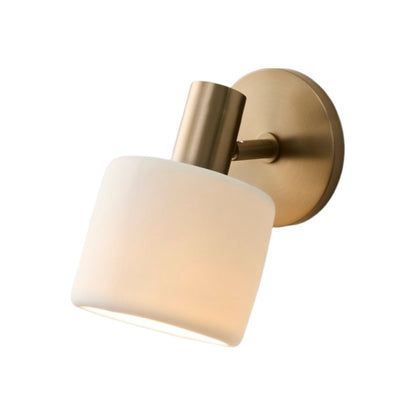 Cerova Modern Ivory Porcelain Sconce – Soft Organic Wall Light