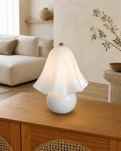 Bellina Decorative Table Lamp - Sculptural Bell Flower Shape