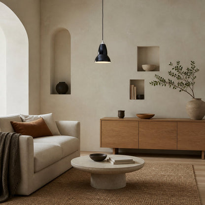 Modryx Classic Pendant Light - Timeless Minimalist Hanging Lamp for Home