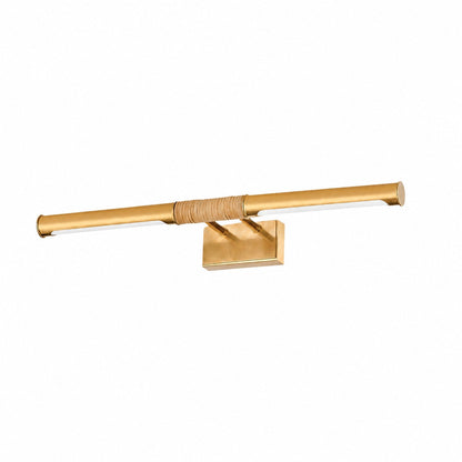 Aurix Picture Light – Slim Wrapped‑Center Bar Design Metal Finish Wall Lamp for Gallery & Hallway