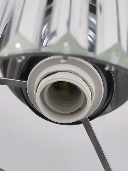 Modern Semi Recessed Crystal Ceiling Lamp