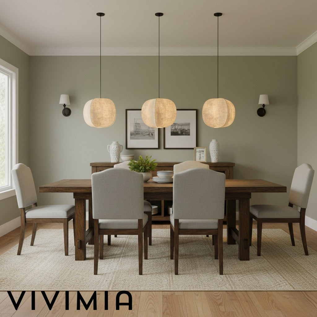 Diora Sculptural Design Pendant Light – Metal Modern Style for Living Room