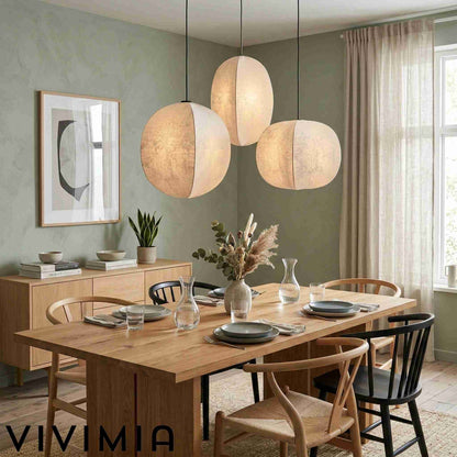 Diora Sculptural Design Pendant Light – Metal Modern Style for Living Room