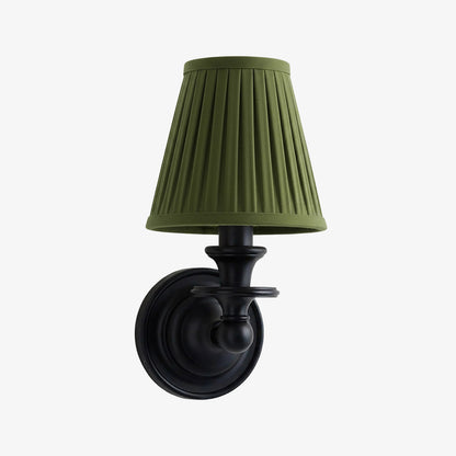 Kalvora Soft Fabric Shade Wall Sconce - Modern Accent Lighting Ideal for Bedroom and Hallway