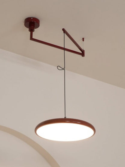 Minimalistische verstellbare Pendelleuchte mit Schwenkarm für Esszimmer