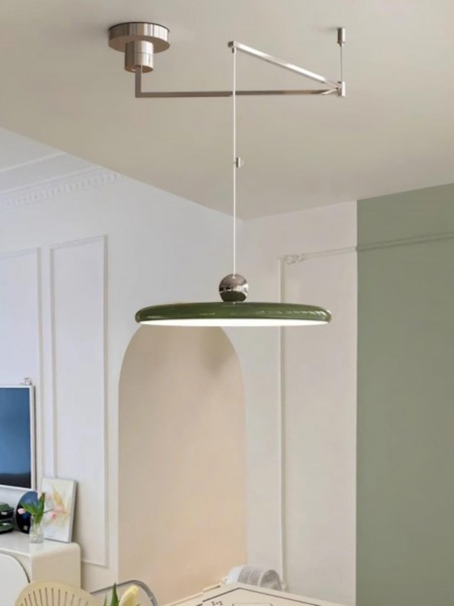 Minimalistische verstellbare Pendelleuchte mit Schwenkarm für Esszimmer