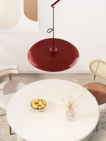 Minimalistische verstellbare Pendelleuchte mit Schwenkarm für Esszimmer