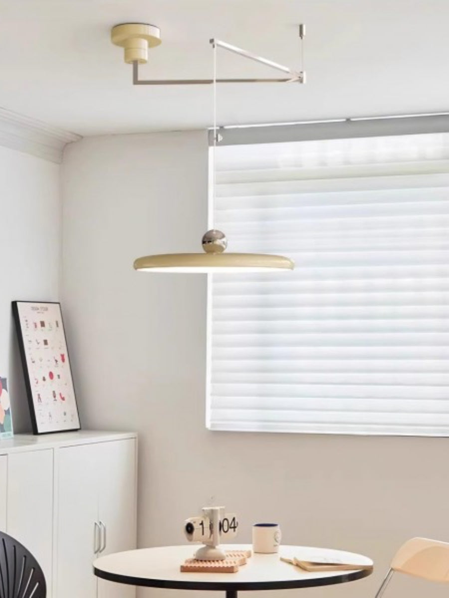 Minimalistische verstellbare Pendelleuchte mit Schwenkarm für Esszimmer