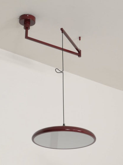 Minimalistische verstellbare Pendelleuchte mit Schwenkarm für Esszimmer