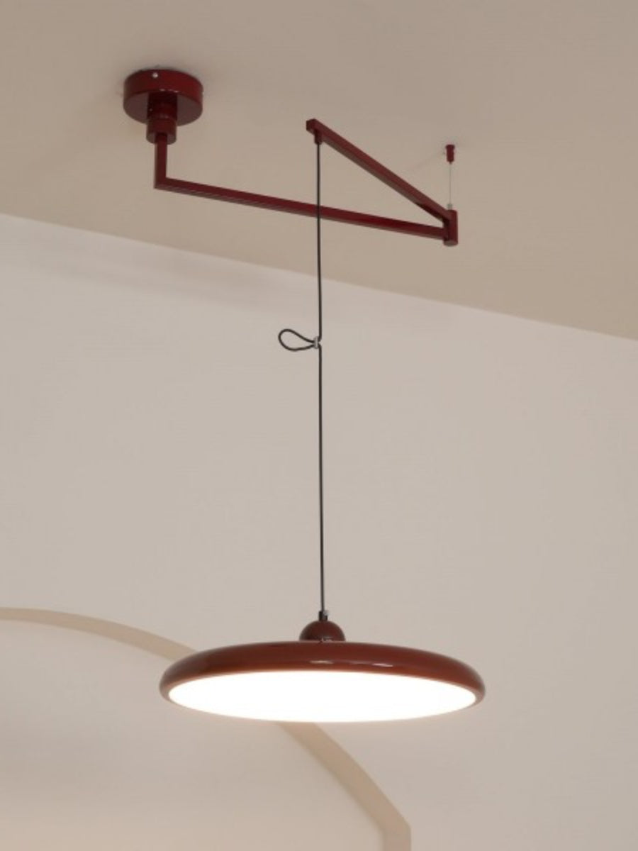 Minimalistische verstellbare Pendelleuchte mit Schwenkarm für Esszimmer
