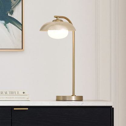 Elorina Perforated Metal Table Lamp – Modern Design