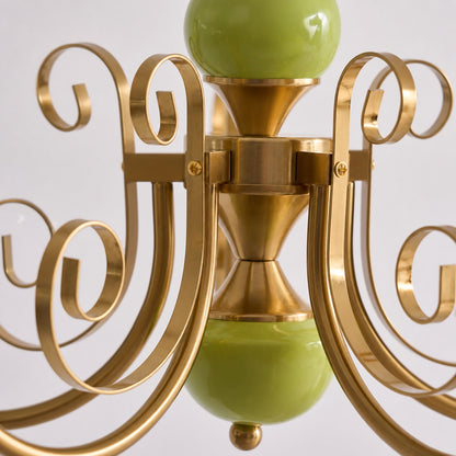 Radiara Chandelier - Layered Stone Disc Design Modern Luxury Style for Dining Room and Living Area