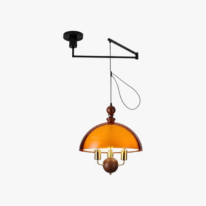 Afterglow Sunset Medieval Pendant Light - French Acrylic Pendant for Dining and Foyer