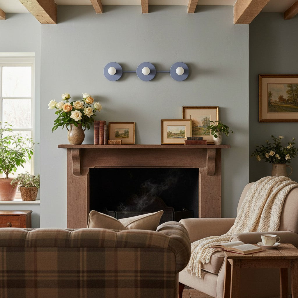 Radiro Globe Modern Spherical Glass Vanity Light – Minimalist 3-Light Fixture for Bathrooms