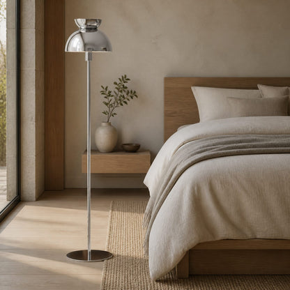 Aurelia Nordic Sculptural Floor Lamp – Minimalist Metal Standing Light for Living Room or Bedroom