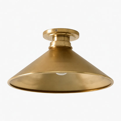 Aurenza Flush Mount – Farmhouse Ceiling Light with Simple Elegant Design