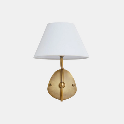 Kulo Fabric Wall Light – Modern Double Arm Linen Wall Sconce for Living Room