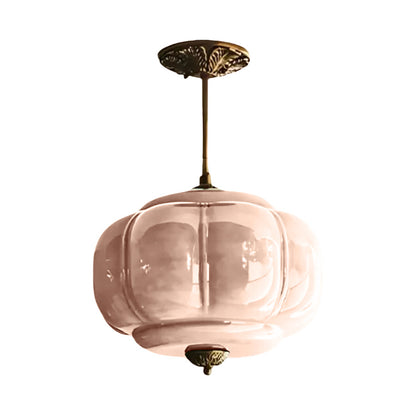 Eloise Pendelleuchte - Vintage Pendelleuchte Milchglas