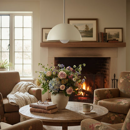 Metio Dome Neutral Dome Pendelleuchte – Moderne Akzentbeleuchtung aus Metall