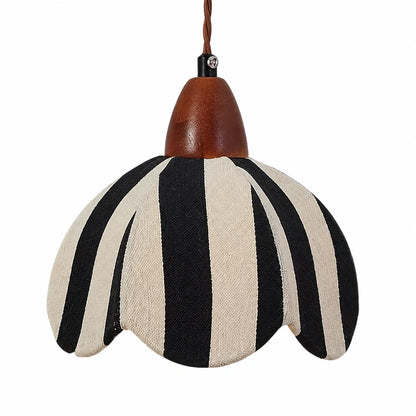 detail striped fabric shade